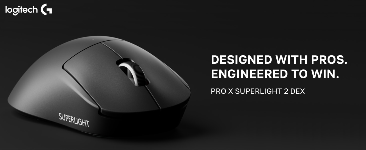 Amazon.com: Logitech PRO X Superlight 2 DEX Wireless Gaming Mouse