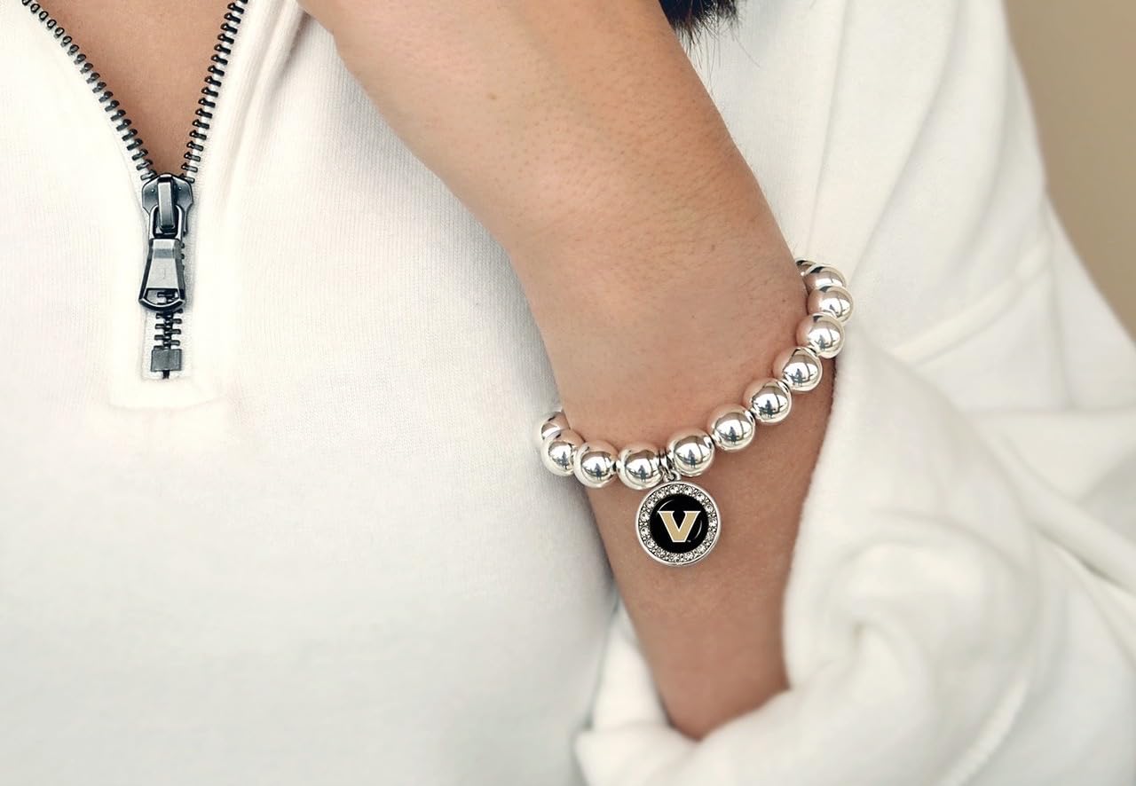 Vanderbilt Commodores Abby Stretch Bracelet Jewelry Gift Licensed