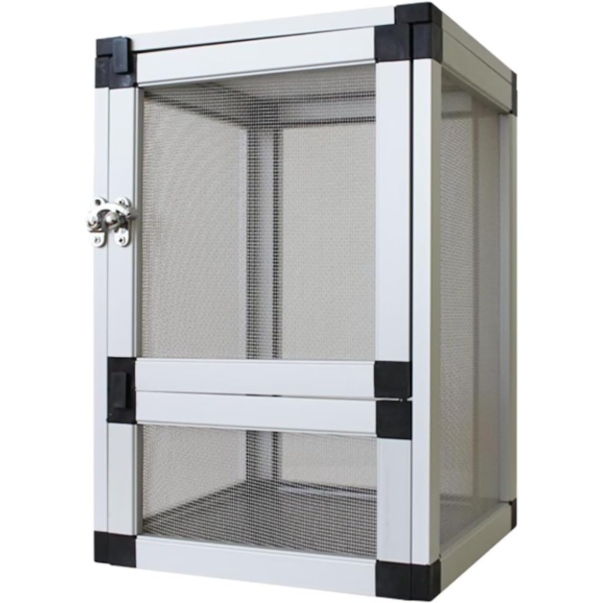 Amazon | REENEW 爬虫類 ケージ (20*20*30cm,ホワイト メッシュドア