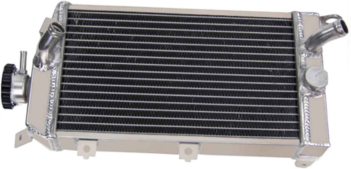 Radiator for 2008-2013 Kawasaki KLR 650 KL650 KLR-650, 2 Row Full Performance Aluminium Radiator