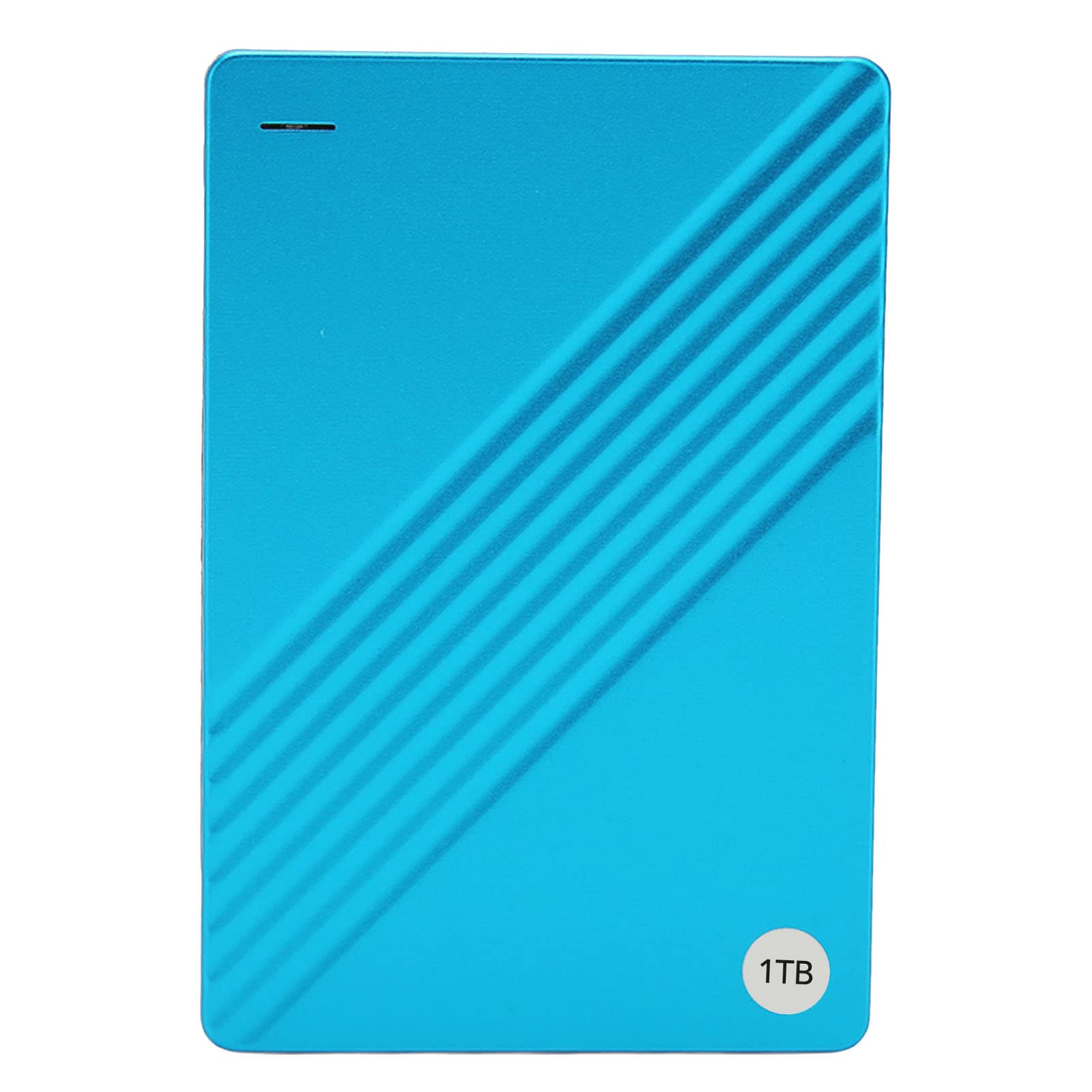 External Hard Drive, Portable Ultrathin 2.5 Inch USB3.0 USB2.0 Mobile Hard Disk, Plug Play, for Computer TV Phone, for Win OS X Laptop System (1TB)