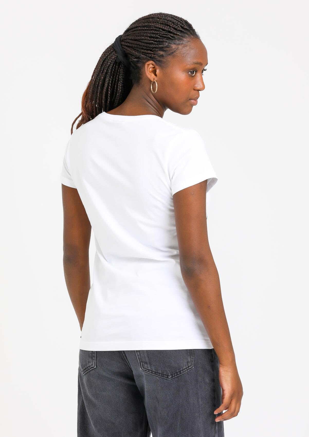 FC St. Pauli Skull Mujer Camiseta Blanco S, 100% algodón, Regular