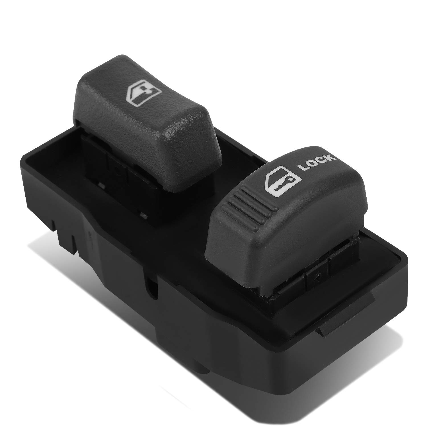 Auto Dynasty 15151362 15692686 Master Power Window Control Switch Compatible with Chevy GMC C/K Series S10 Tahoe Pickup Escalade 95-05, Passenger Right Side, Matte Black