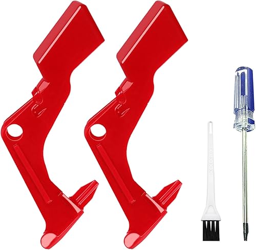 2 botones de interruptor de encendido de gatillo fuerte compatibles con Dyson V10 V11, pieza de repuesto de bloqueo de gatillo de aspiradora, botón