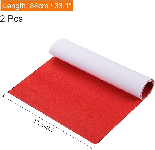 Miniatura 2 de PATIKIL Hoja de cinta de agarre, cinta antideslizante impermeable de alta tracción, empuñaduras de papel de lija para patineta, patineta, patineta,