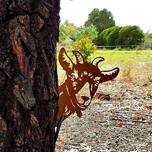 Rost Deko FüR Garten Gartendeko Figur Baumstecker Stahldesign Gartenstecker Edelrost Rost Gartendeko Figur Rostdeko FüR… – Bild 5
