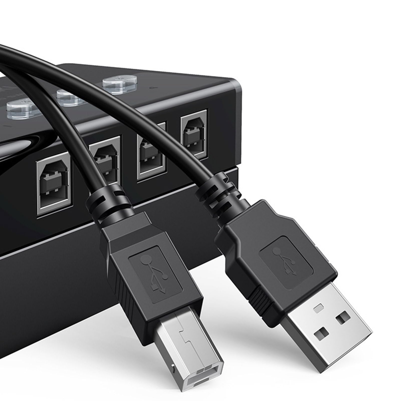 4-portowy synchronizator USB, urządzenie do wymiany urządzeń drukarki USB, kontroler udostępnionego dystrybutora klawiatury i automatycznej myszy