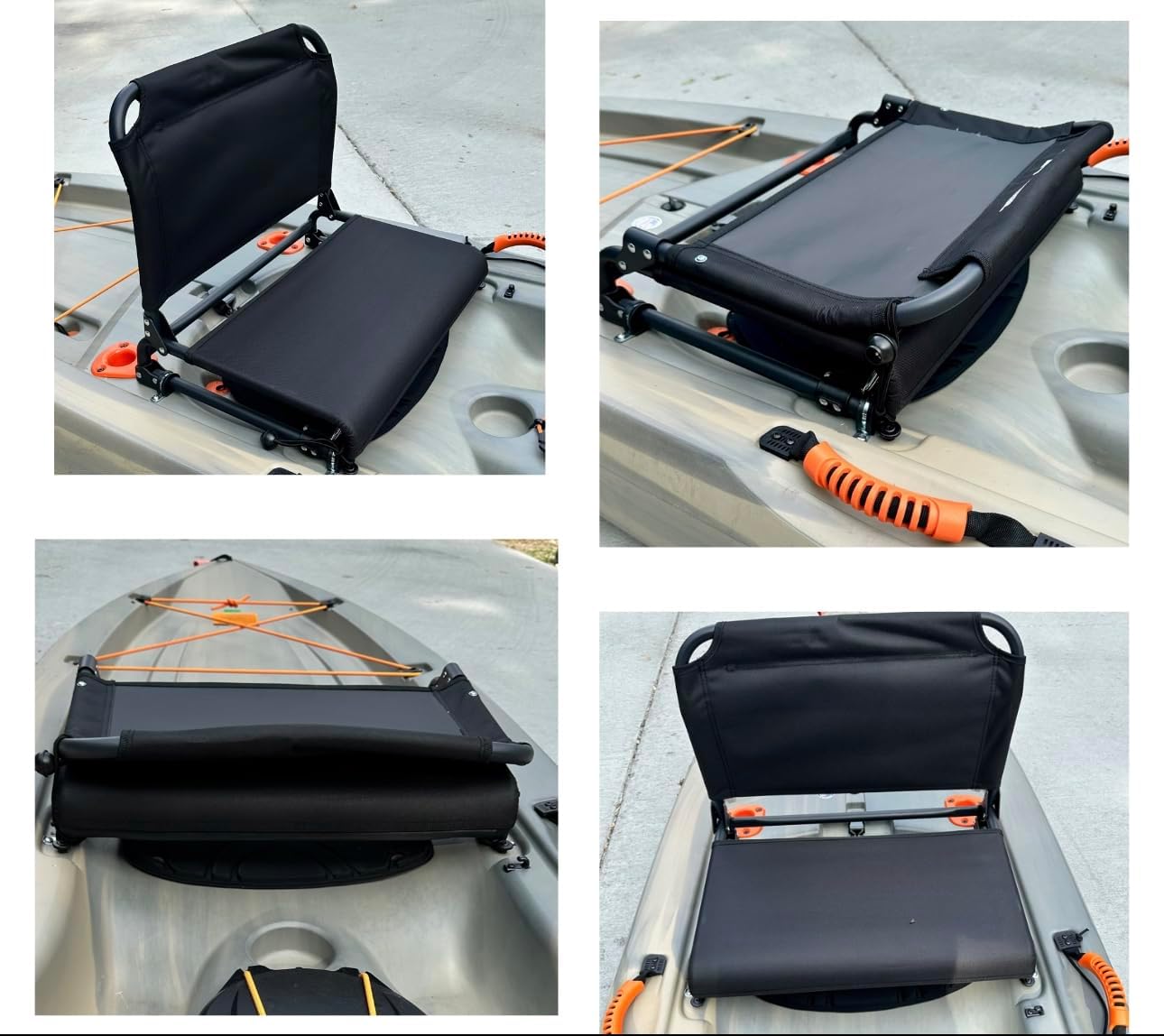 Lifetime Kayak Seat Replacement Upgrade Kit for Tamarack Tahoma Tioga Spitfire Hydros – Foldable Back Support with Cushioned Base – Seat and All Hardware Lifetime Kayak Seat Replacement Upgrade Kit for Tamarack Tahoma Tioga Spitfire Hydros – Foldable Back Support with Cushioned Base – Seat and All Hardware