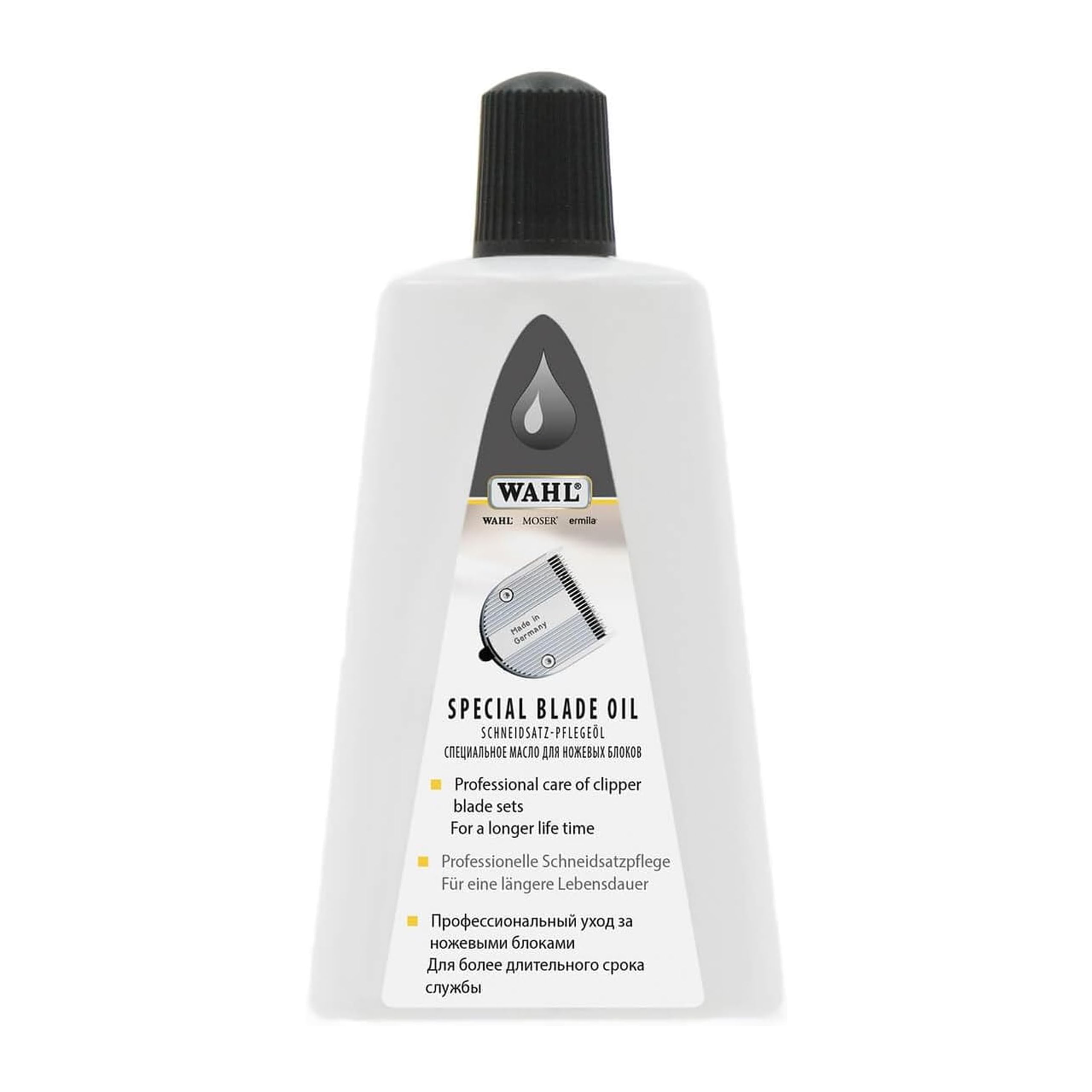 Wahl Special Blade Oil - Olejek do Konserwacji Zestawu Tnącego - Dla Trwałości i Pielęgnacji Ostrza - Do Maszynek do Strzyżenia i Trymerów - 200 ml