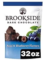 Vista 1 de Brookside Chocolate Oscuro, Acai/Arándano, Básico, 32 Onzas