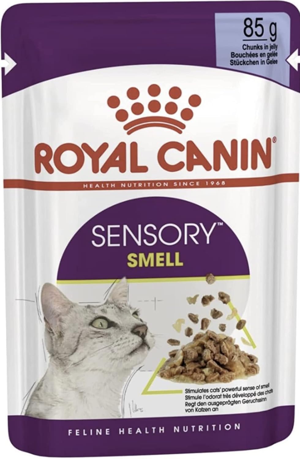 Royal Canin Sensory Smell in Jelly Wet Cat Food 85g (Pack of 24)