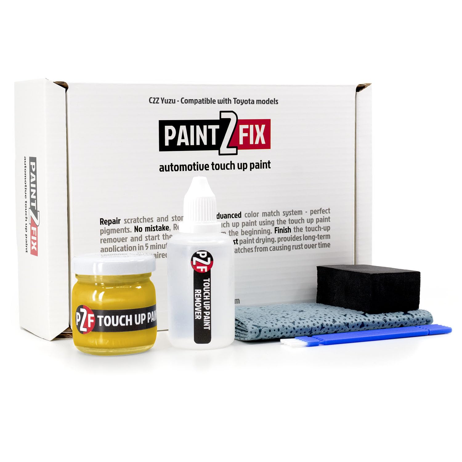Amazon.com: C2Z Yuzu (Sunrise Yellow) Touch Up Paint Kit for