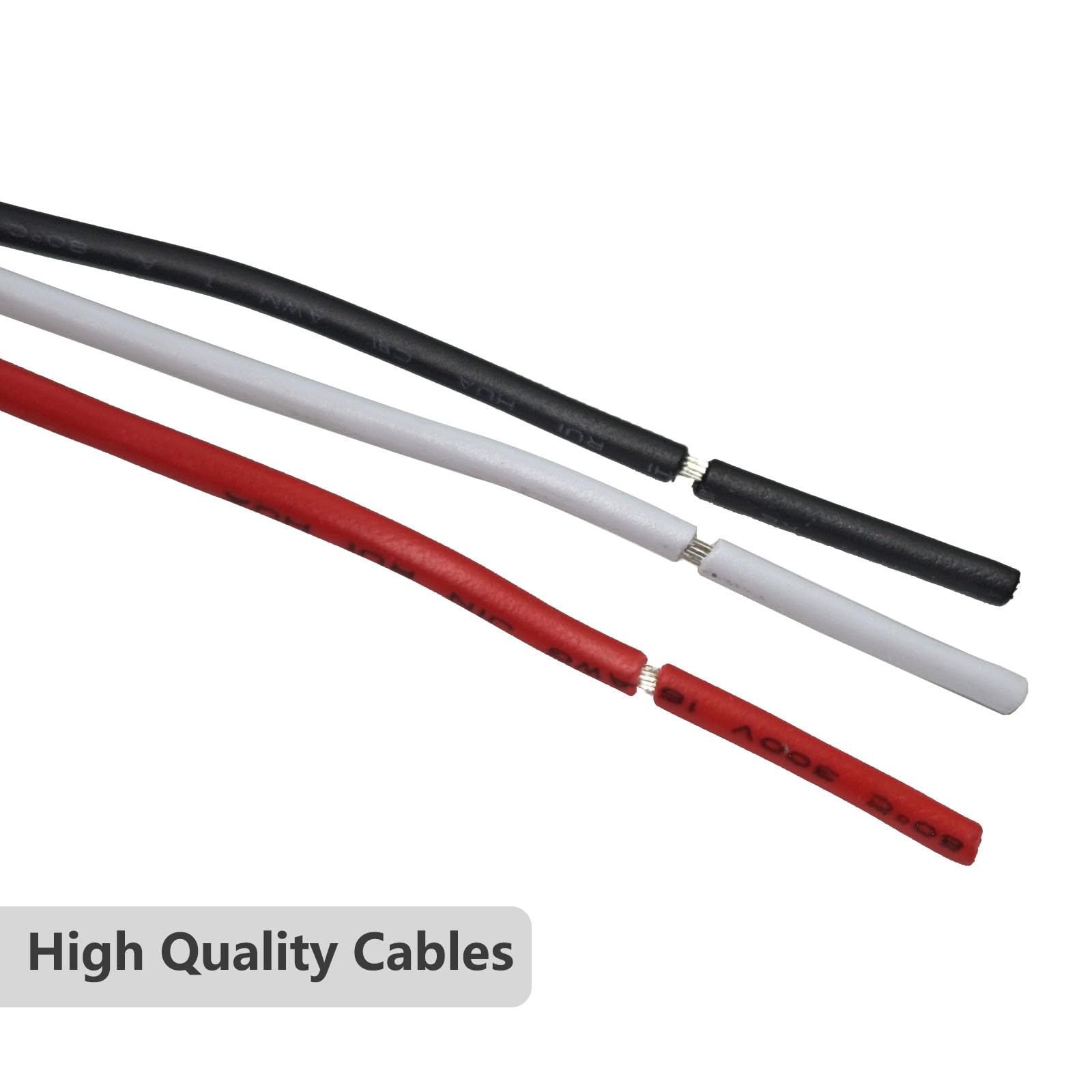 Formula-J87 9007 HB5 Headlight Wire Harness Splitter Socket Connector – Ceramic, 55W (2 Bulbs)
