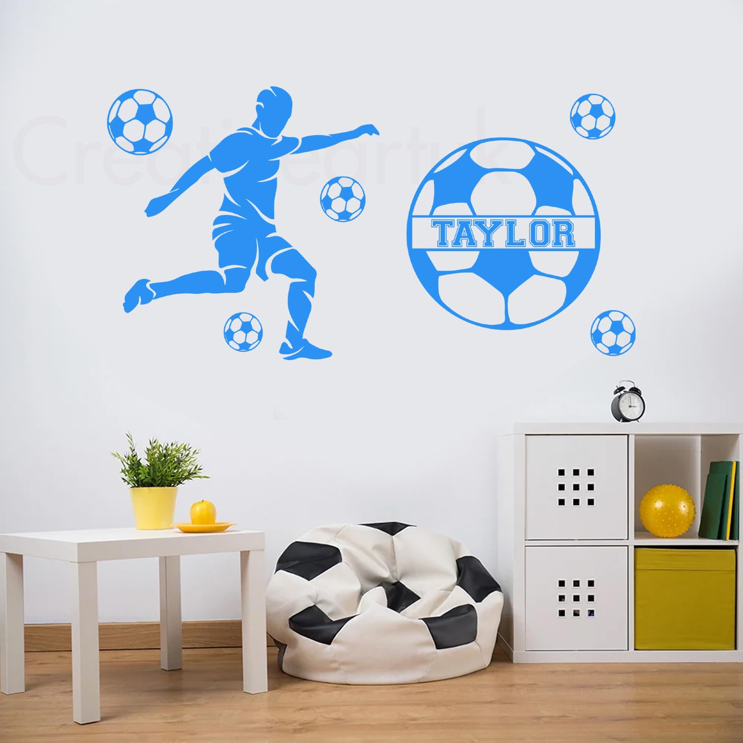 Adesivi Murali Con Nomi - Decorazioni Da Parete Per Bambini - Foto 4