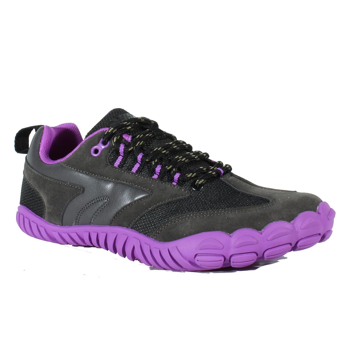 HI-TEC - Zapatillas Barefoot Mujer Figaro Low WP Women | Deportivas Barefoot Mujer Montaña, Senderismo | Calzado Respetuoso, Cómodo, Minimalista | Ligero, Transpirable y Flexible