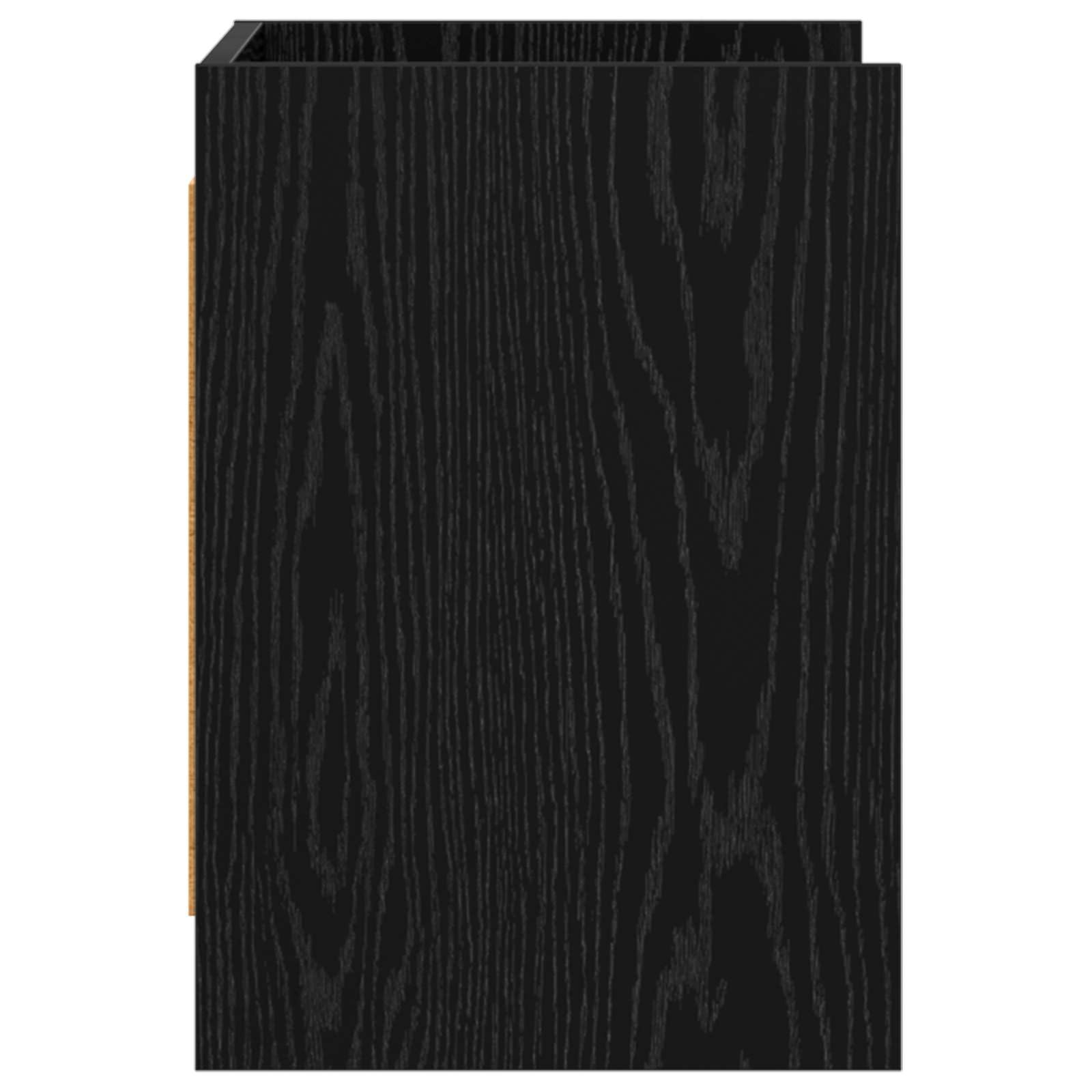 Mobile TV 60 x 33 x 47 cm, rovere nero