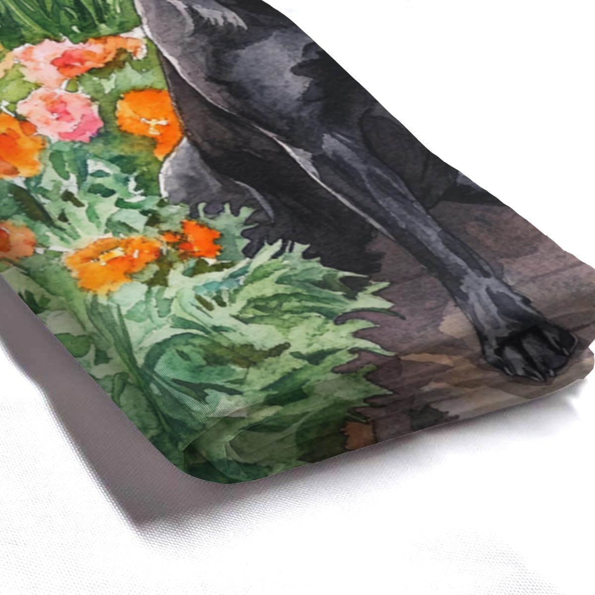 NGZ Labrador Retriever Shower Curtain Colorful Shower Curtain for Spring Painting Print Bath Funny Curtains for Bathroom Home Decoration with 12 Hooks 72x72 Inch