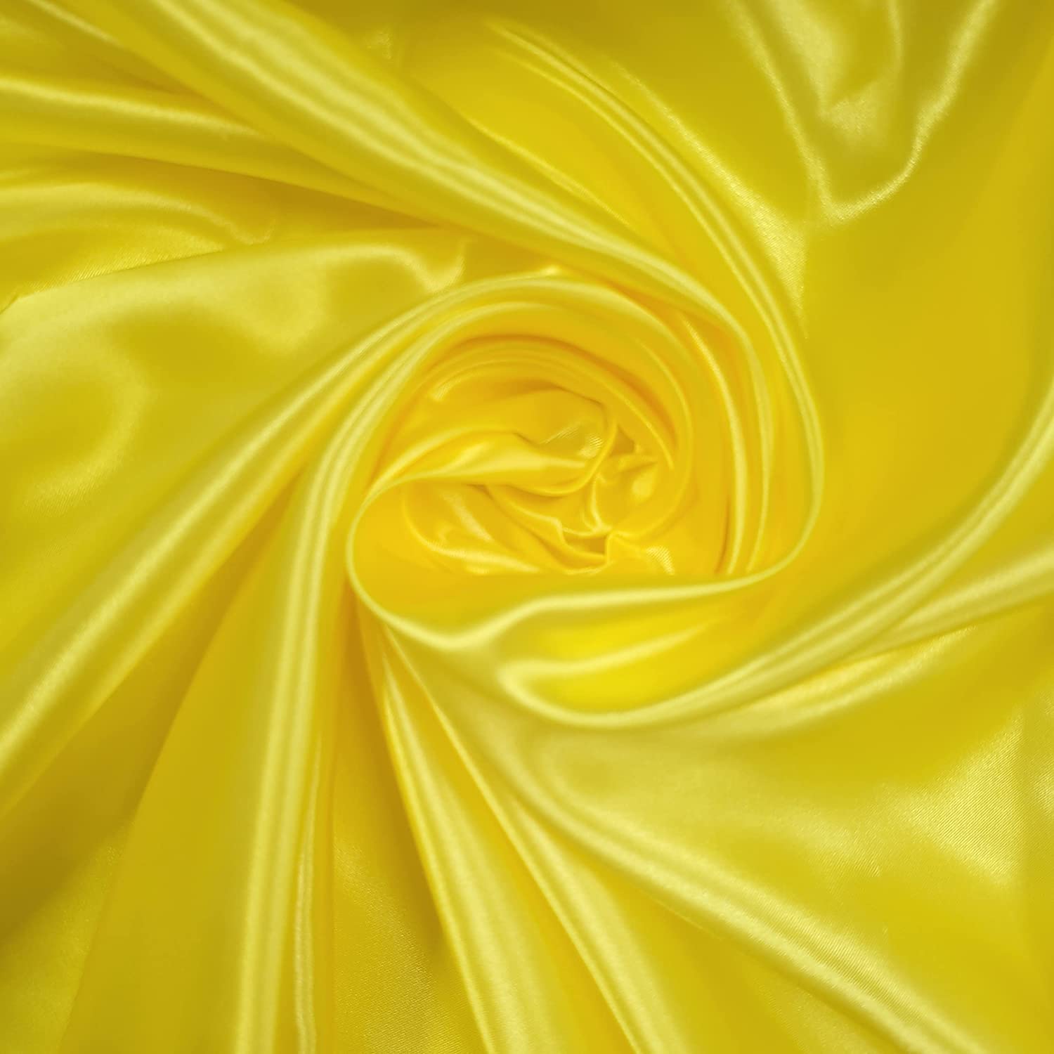 EP 100% Polyester/Poly Silk Silky Satin Fabric, Dressmaking, Wedding, Prom, Dress Craft Fabric Material 58"