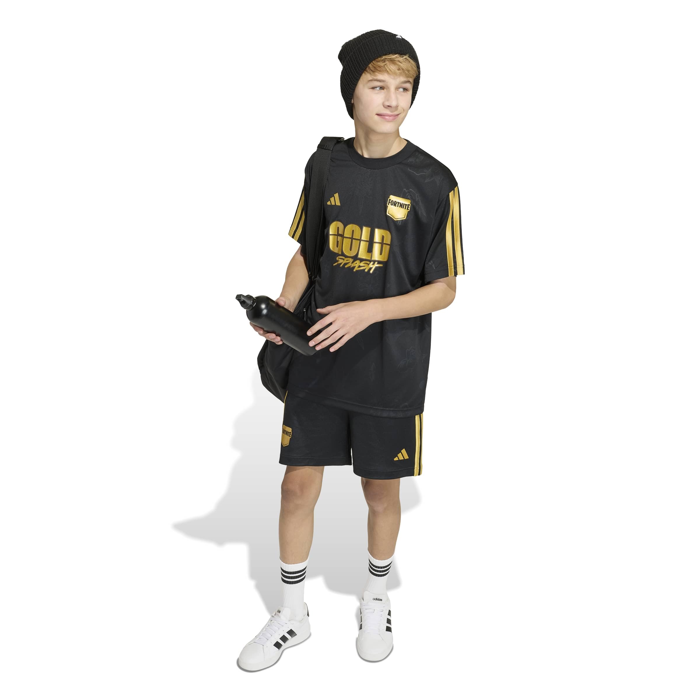adidas adidas X Fortnite Midas Jersey Manga Corta Unisex niños (Pack de 1)