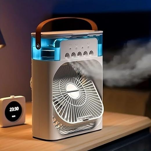 RENARSH Portable Water Tank USB Air Cooler Mini Evaporative