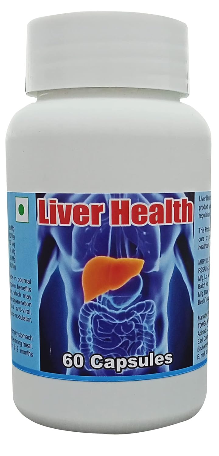 Buy LIVER HEALTH CAPSULES 60 CAPSULES (GET 1 BOTTLE LIVER HEALTH 50ML DROPS FREE) Online at