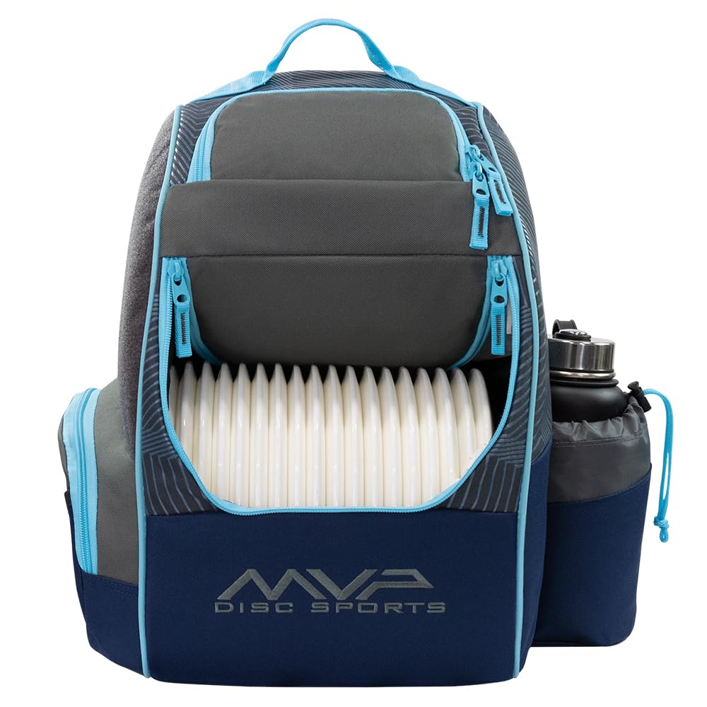 MVP Disc Sports Shuttle Disc Golf Backpack Bag (Choose Your Style and Color)