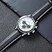 BUREI Relojes analógicos de cuarzo impermeables para hombre Imagen de BUREI Relojes analógicos de cuarzo impermeables para hombre