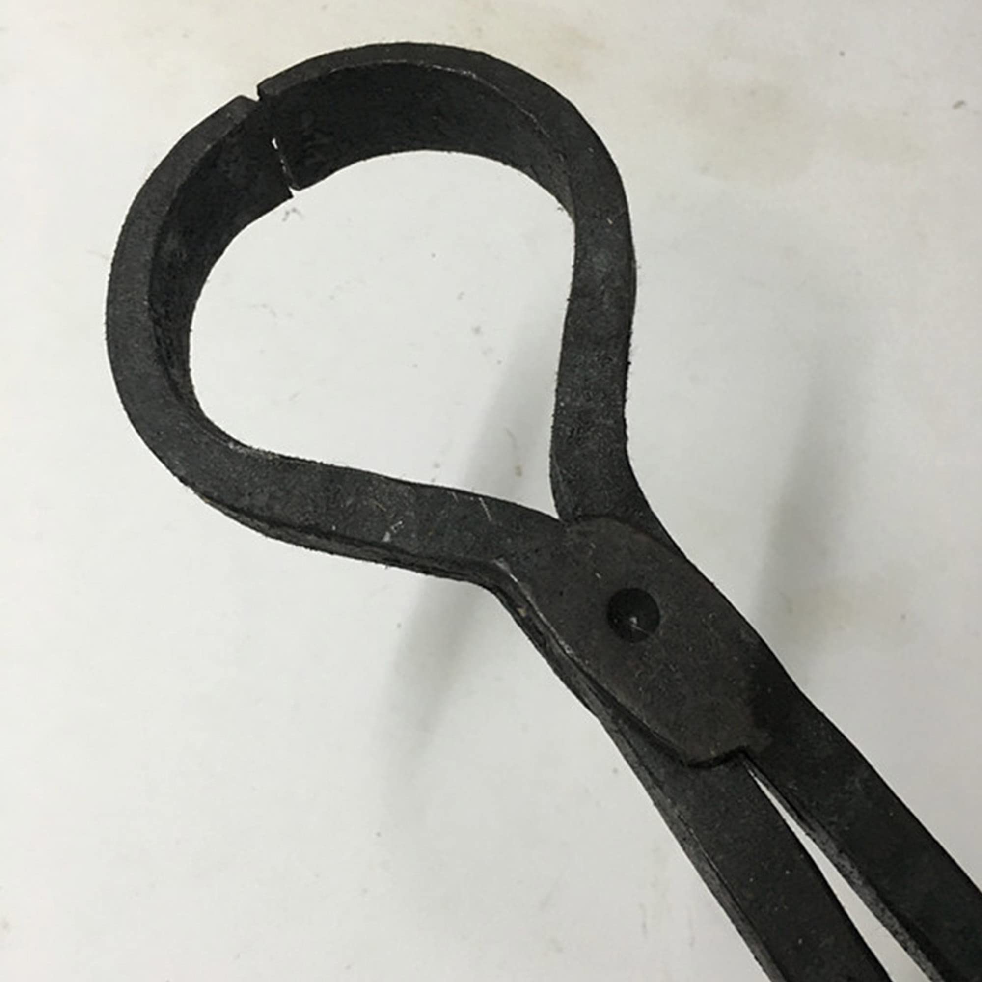 Pinzas de herrero Tenaza de forja Tenaza de forja de nariz redonda para Anvil Vise Forge Pinzas de herrero de nariz redonda de 6 piezas para Ingeniero Herrero,80cm