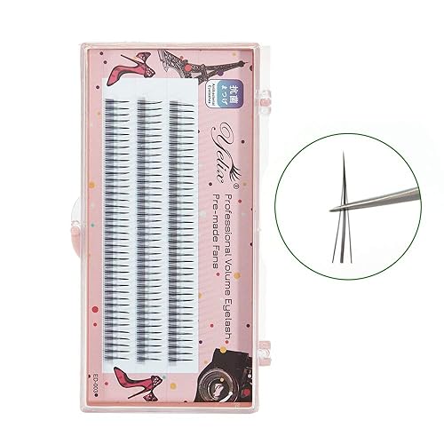 Miniatura 8 de Autoinjerto cola de pez AM en forma de pestañas de un solo racimo pelo mezclado 6 filas pestañas postizas