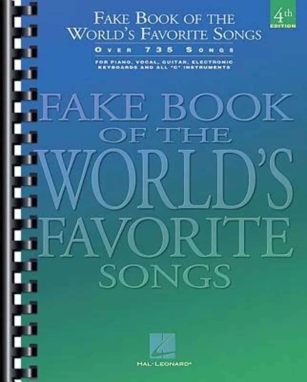 Amazon Fake Book of the World's Favorite Songs C Edition (Hl 00240072) Hal Leonard Corp