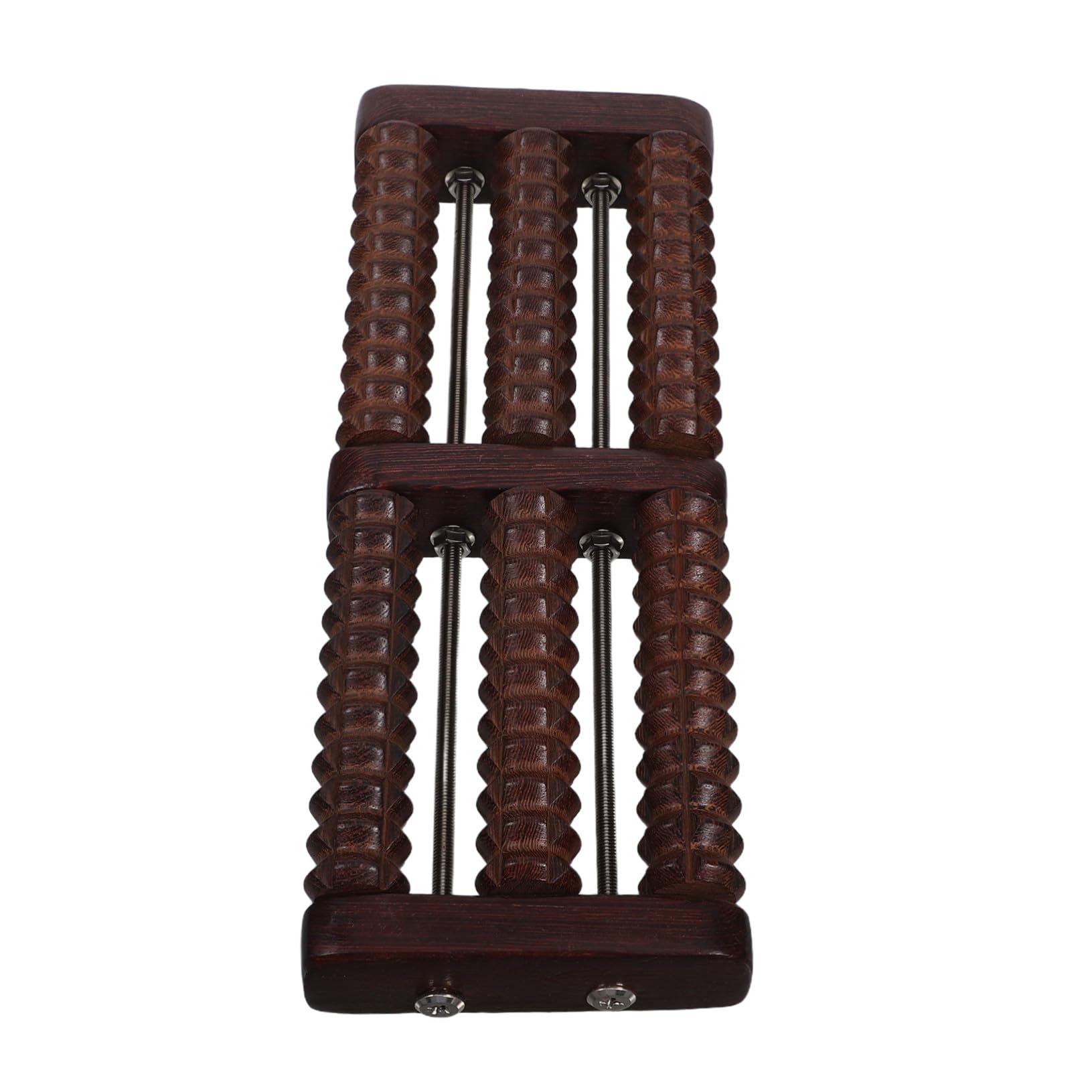 Rodillo de Masaje para Pies de Madera Natural Masajeador Manual Compacto para Fascia Plantar Relajación Profunda sin Ruido Portátil para Uso Casa Oficina o Viajes