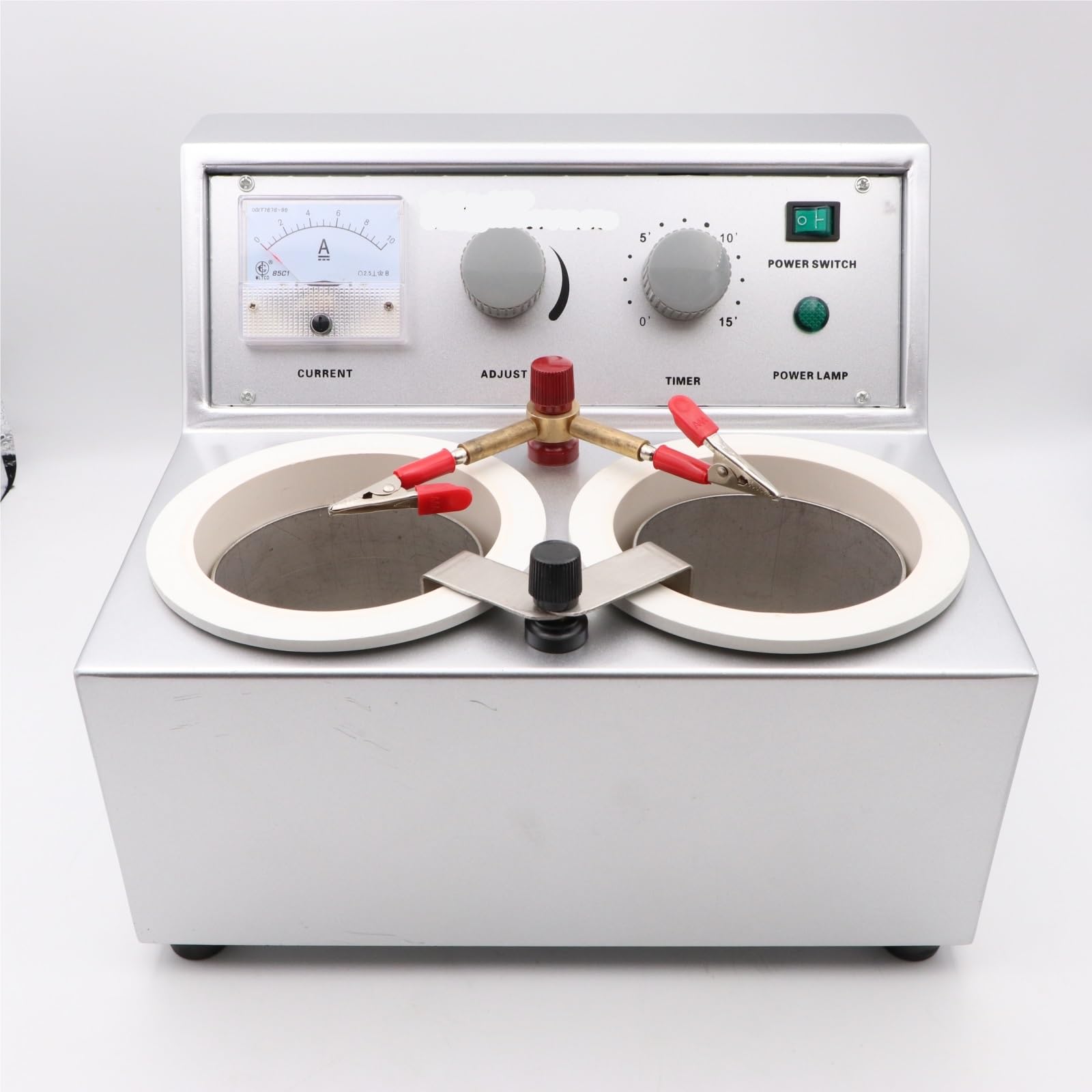 Calentador de Baño, Equipo for Técnico de Laboratorio Pulidor Electrolítico con Dos Baños de Agua for Laboratorios