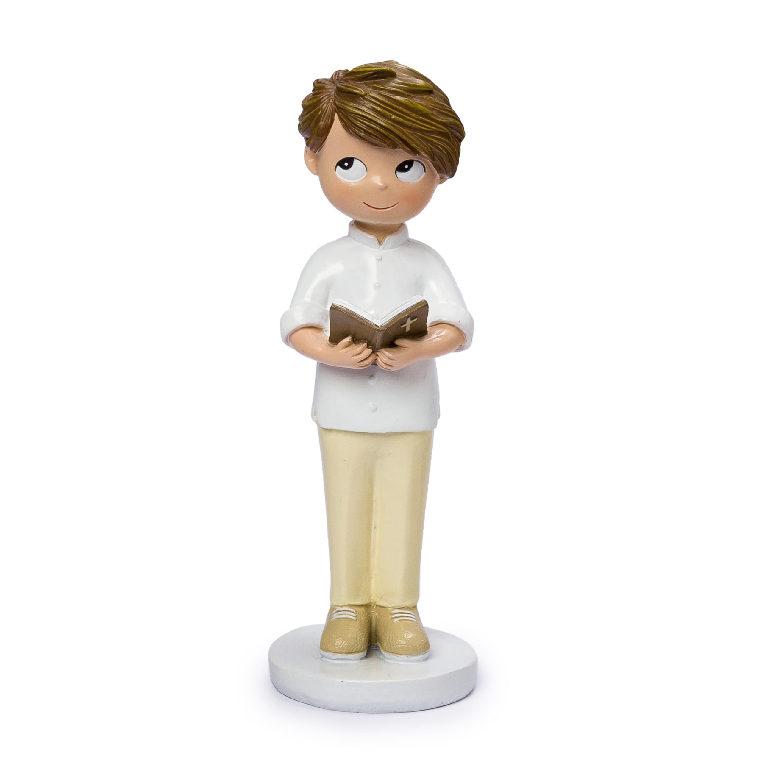 Mopec Y100 Figure Cake Communion Boy with Bible 13 cm.