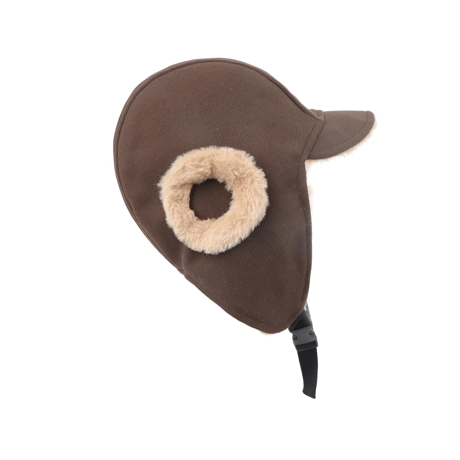 Winter Trapper Hat for Men Women Snow Windproof Faux Fur Warm Cap Skiing Cycling Cold Weather Hats with Ear Flaps