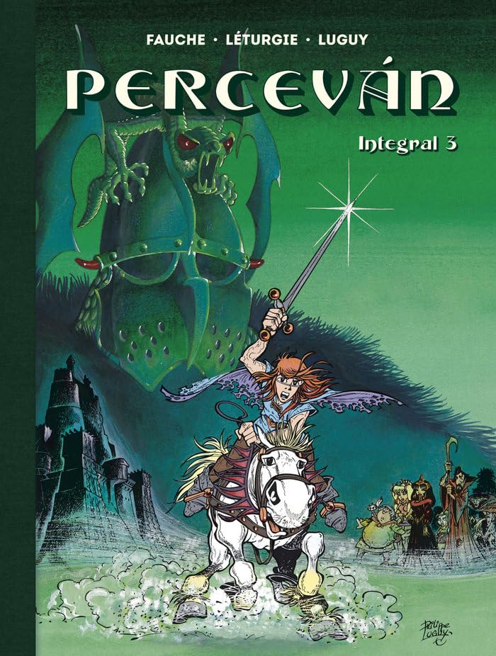 PERCEVAN. EDICION INTEGRAL 3 bande dessinée espagnole de fantasy medievale en album