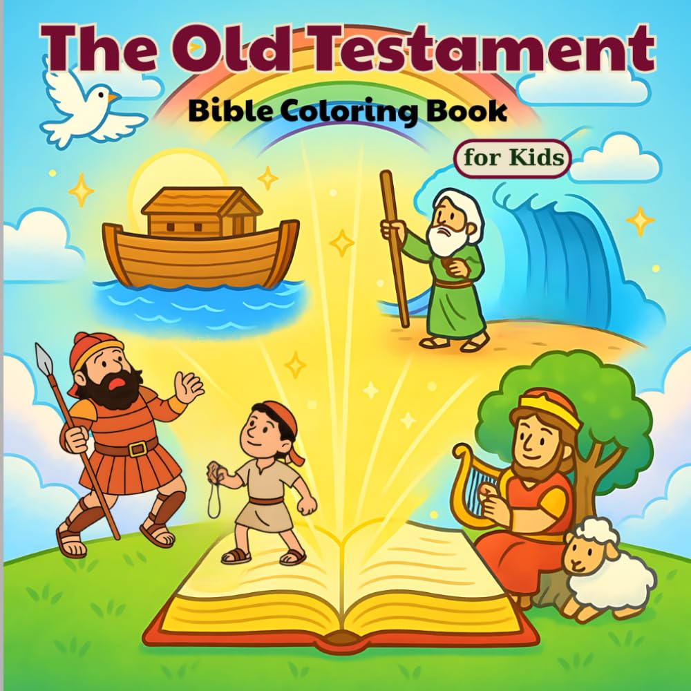 The Old Testament: Bible Coloring Book for Kids