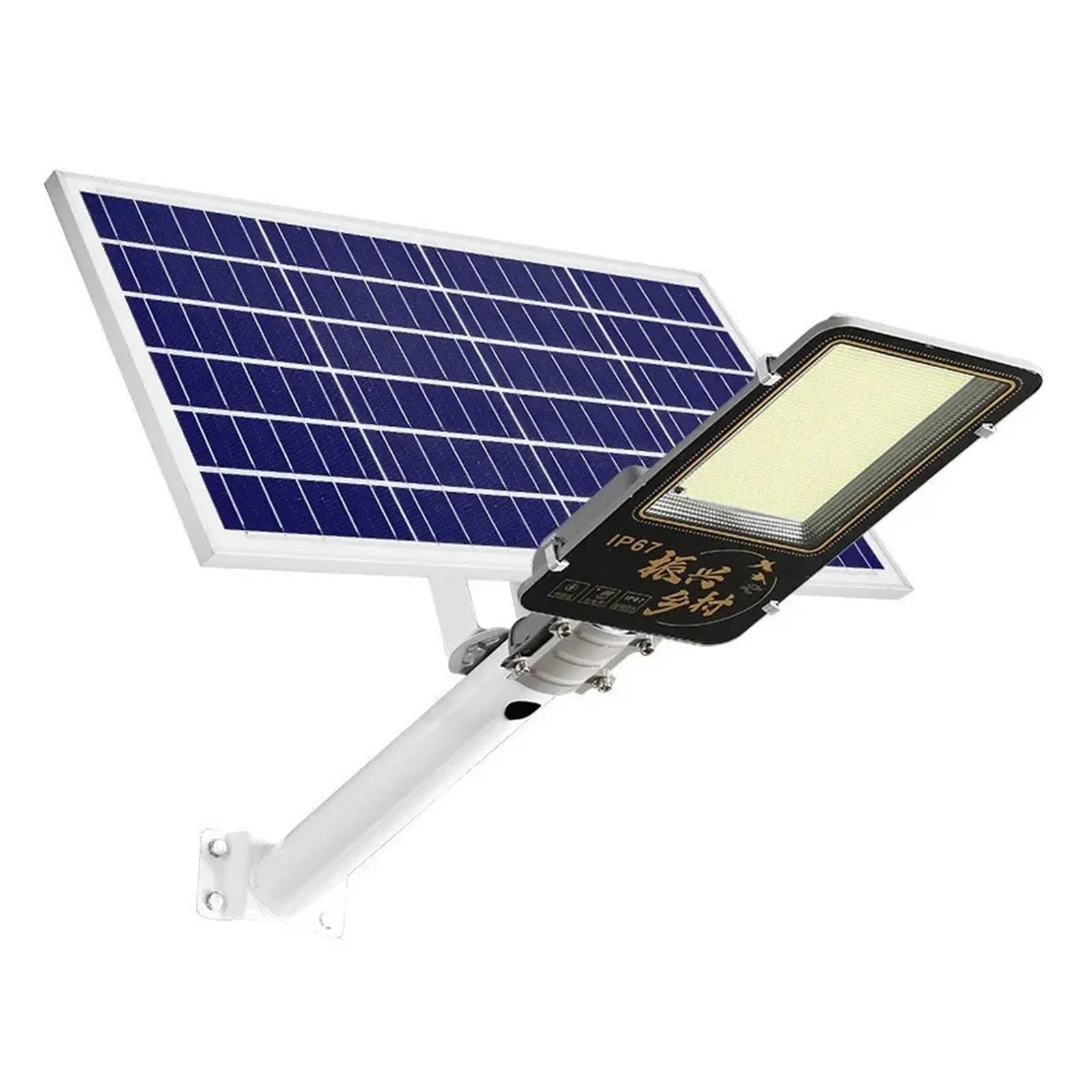 LNHHG Solar Flood Light 600LED 200W Solar street Light Outdoor Aluminum Street light Garden sunlight Remote Control Waterproof solar Lamp for Garden Driveway Garage Patio