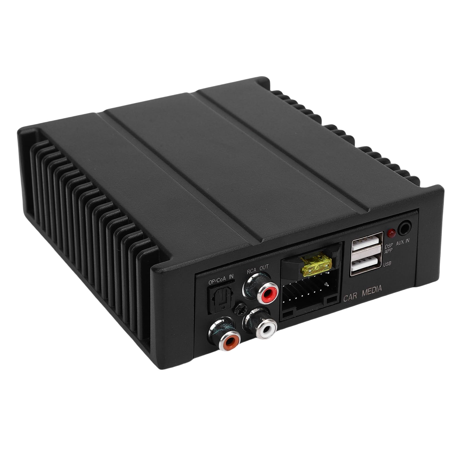 Shkalacar Amplificador de Potencia DSP para Coche 4x80W 320W