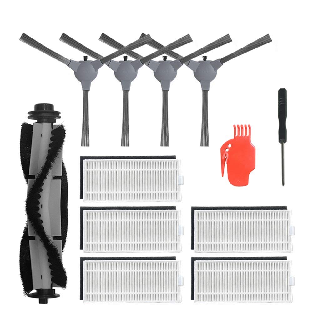 Odashen Roller Brush Filter Kit For Coredy R3500S R550 R500+R650 R750 Vacuum Cleaner Parts