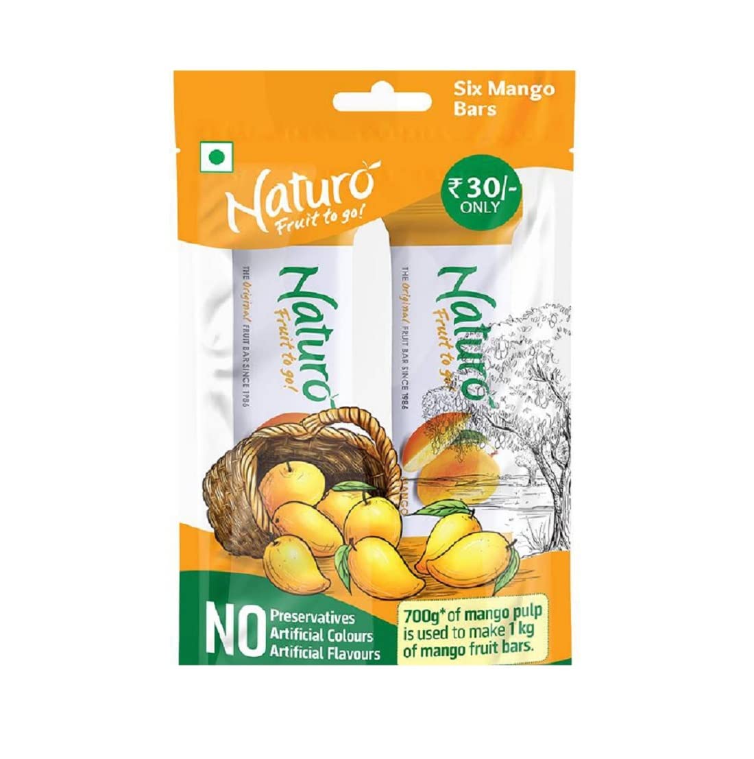 Naturo Bars (Mango, Snack Pack of 72 (10 GMS X 72)) (B08W524JTL) Amazon Price History, Amazon Price Tracker