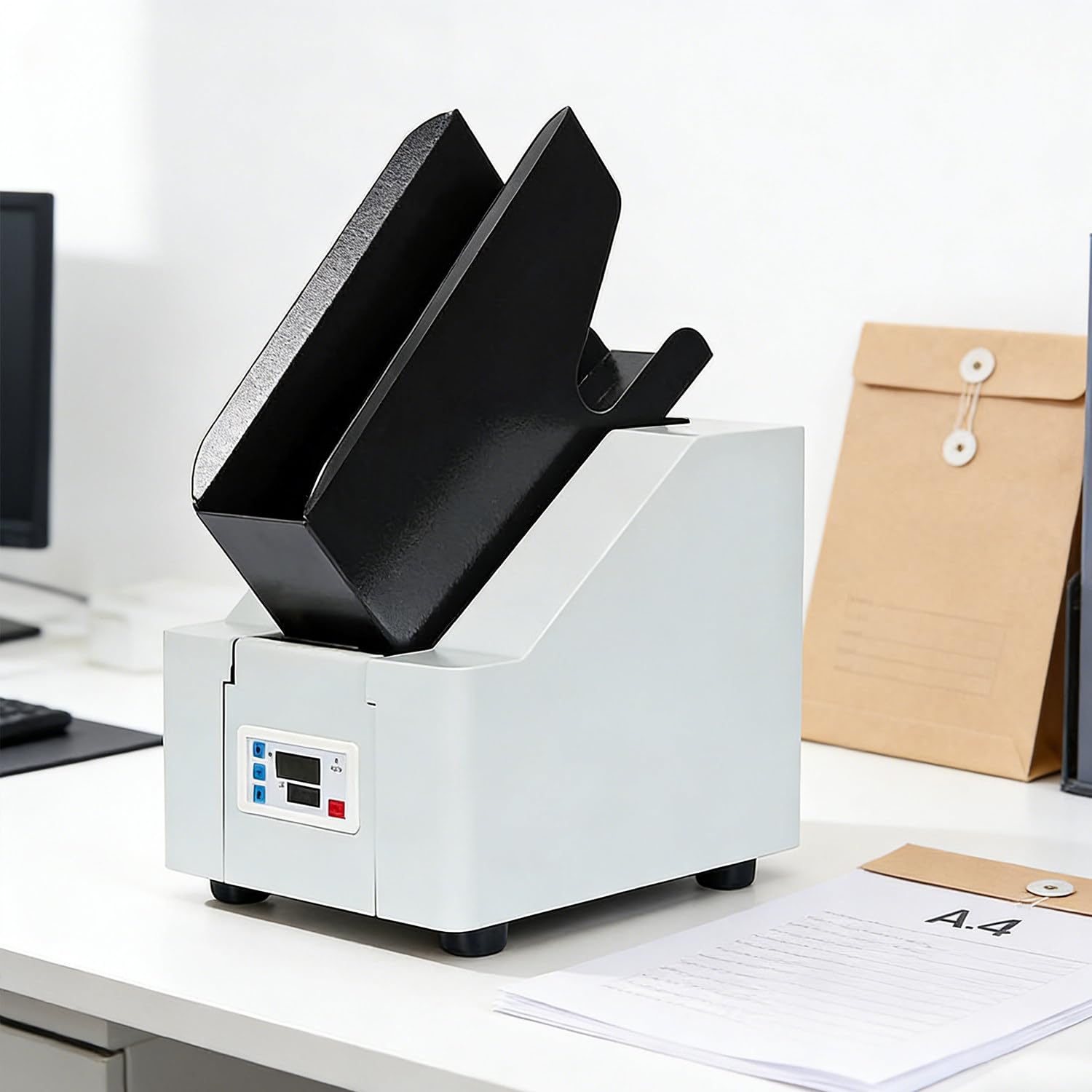 Raccoglitore automatico di carta e jogger con grande capacità, allineamento rapido per ufficio e scuola