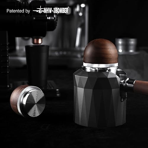 Miniatura 2 de CrossCreek Kits de distribución y apisonamiento de café espresso de 2.008 in | Distribuidor de profundidad ajustable y manipulador | Se adapta a