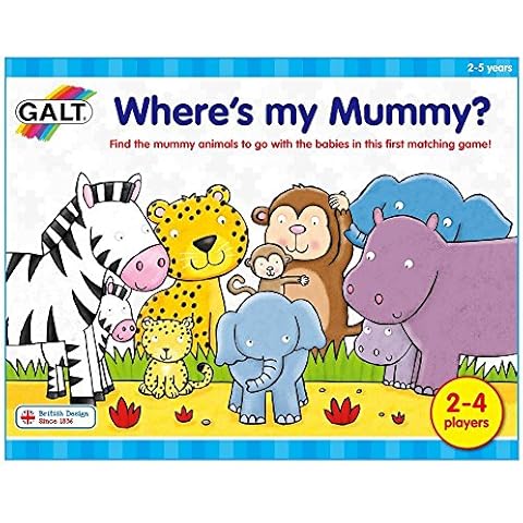 Galt Toys Where's My Mummy Matching Game Cover