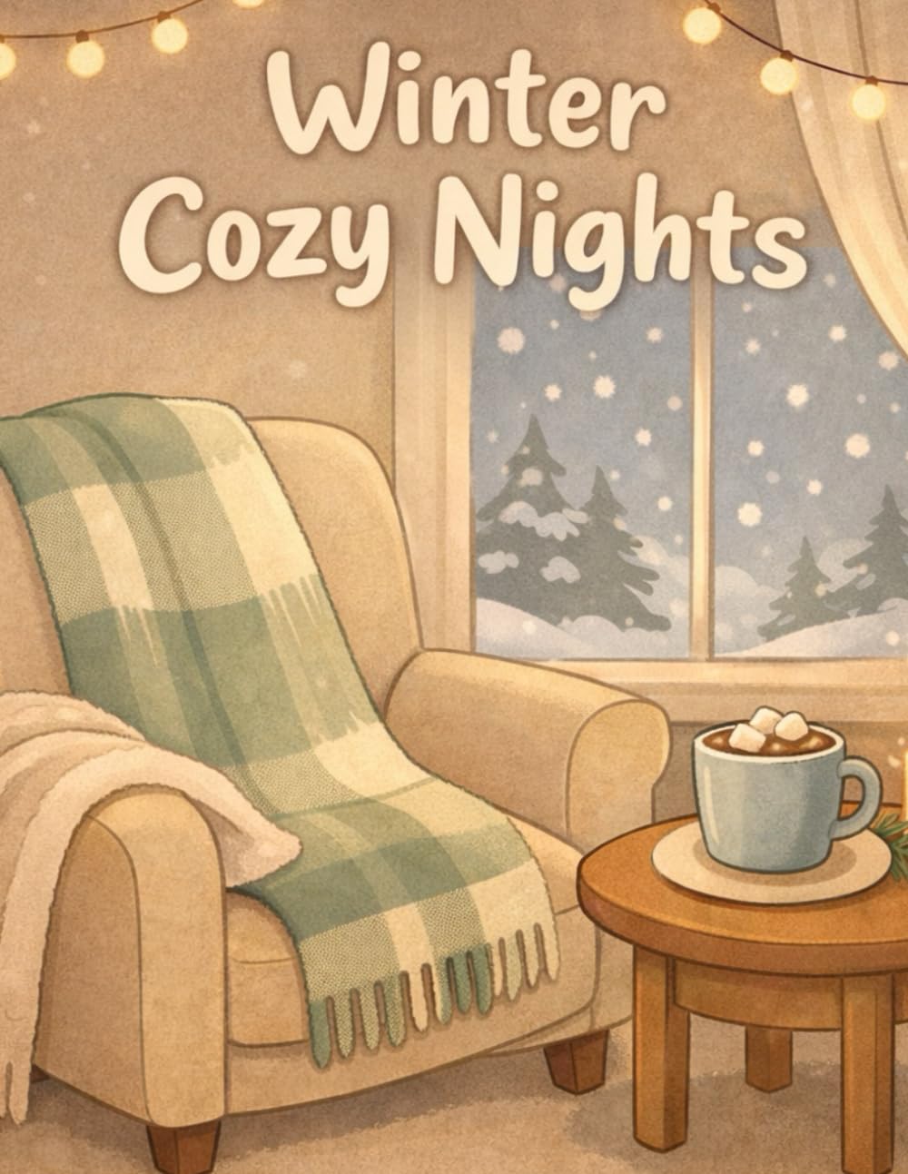 Winter Cozy Nights: A Relaxing Adult Coloring Book for Calm Winter Evenings (Cozy Seasons)