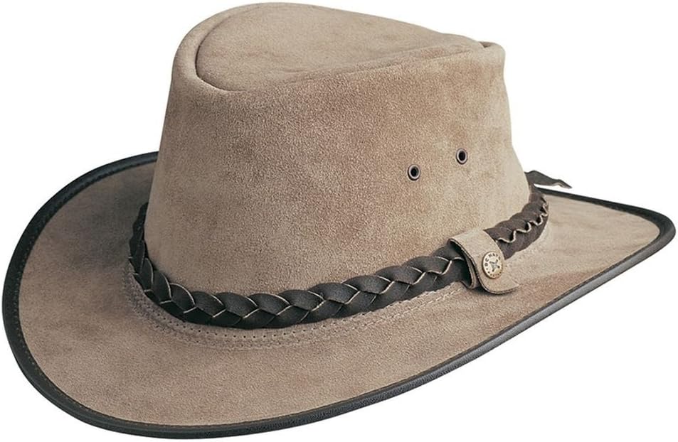 BC Hats Bac Pac Traveller Suede Australian Leather