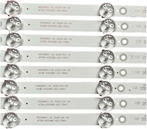 Miniatura 2 de 832PCS Fit for Tira de Luces LED accesorio for 4708-K55WDC-A1113N01 55PUF6092 K550WDC1 A2 4708-K550WD-A2113N01(4TV(32PCS))