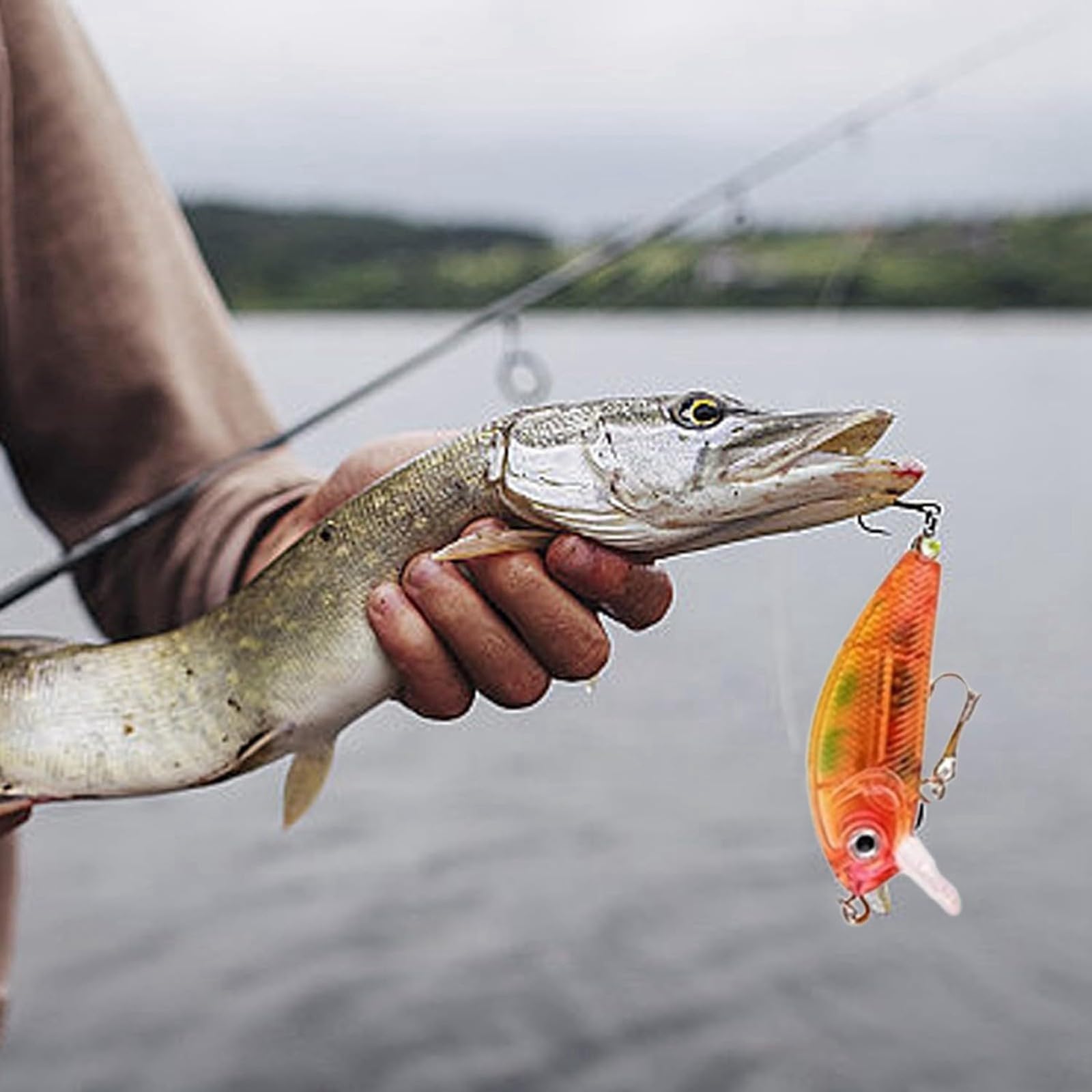 Calendario De Adviento De Pesca 2024 - 24 Días Con Señuelos Y Cebos, Regalo Para Pescadores