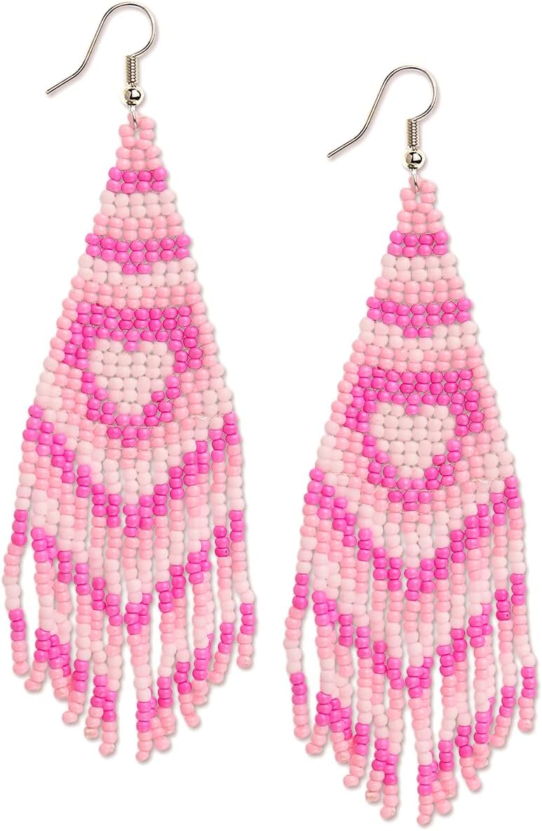 “Colorful Boho Tassel Earrings for Women and Teens”