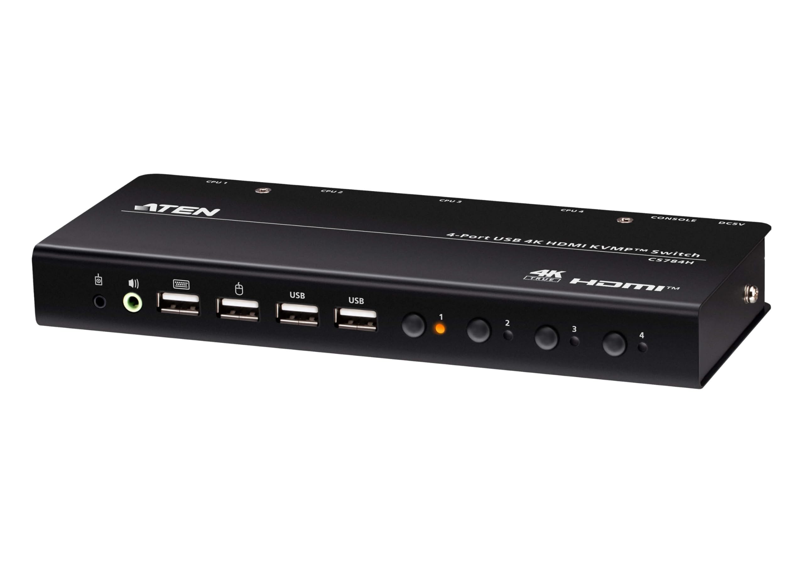 Amazon.co.jp: ATEN CS784H 4ポートUSB HDMI KVMスイッチ - 4K UHD
