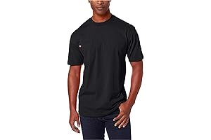 Dickies Men's Heavyweight Crew Neck Short Sleeve Tee: The Epitome of Rugged Durability